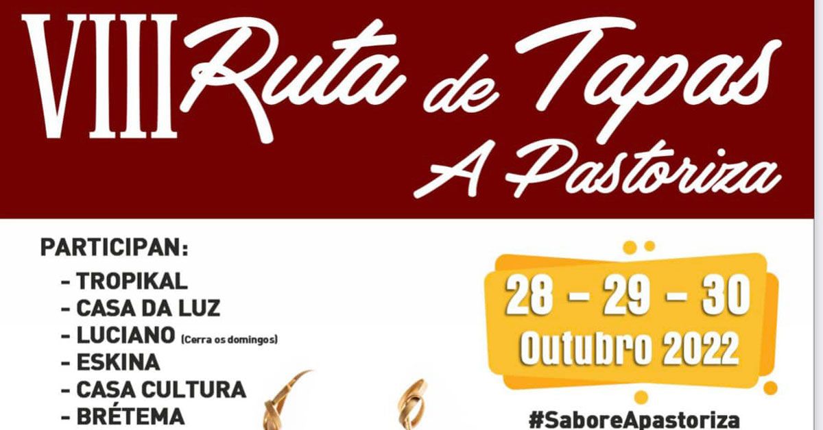 RUTA TAPAS PASTORIZA PORTADA