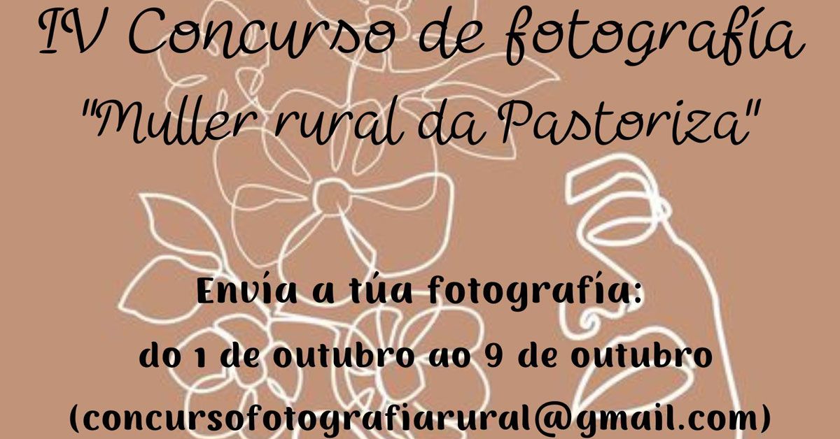 concurso de fotografia muller rural da pastoriza portada