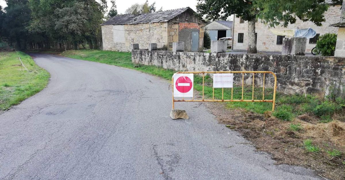 corte trafico afundimento