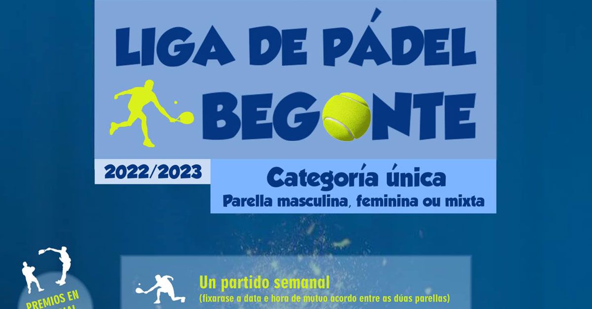 liga padel begonte portada