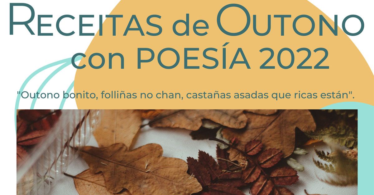 receitas de outono con poesia portada