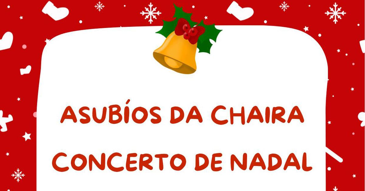 asubios da chaira concerto nadal portada