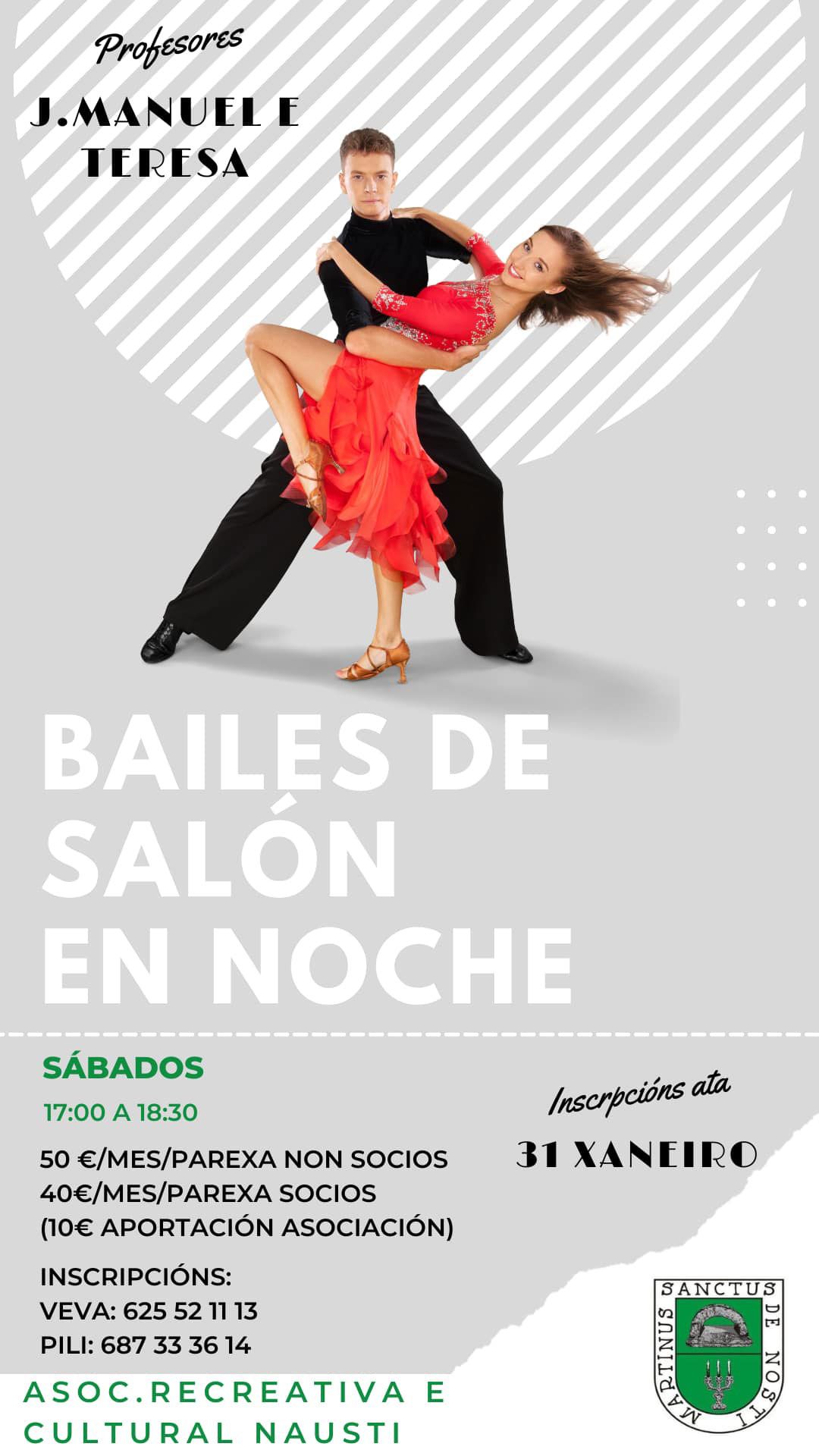 baile salon noche clases