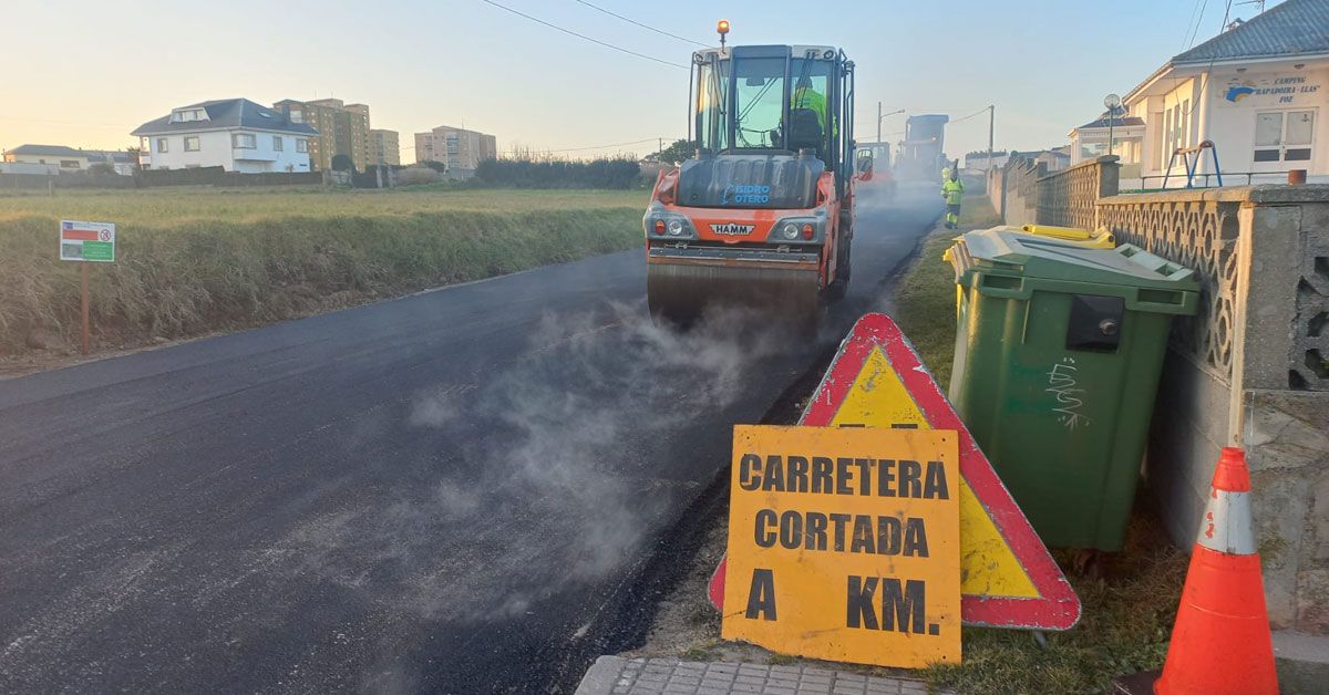 OBRAS NO CAMInO REAL A LLAS (FOZ)