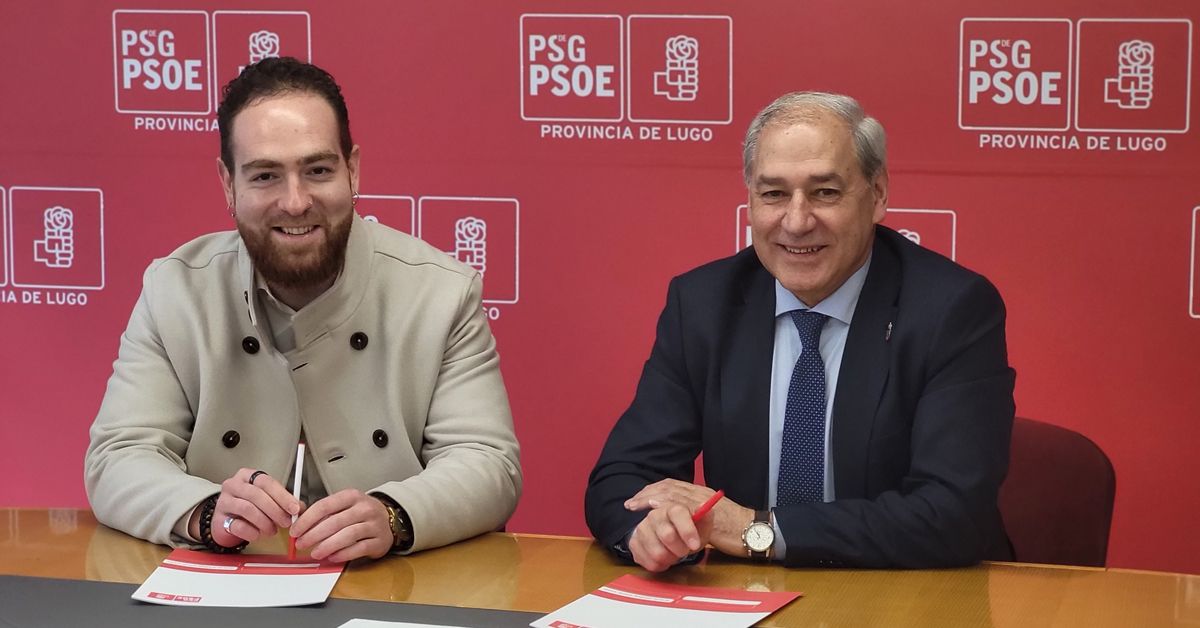 DANIEL IRIMIA JOSE TOME FOTO PSOE COSPEITO