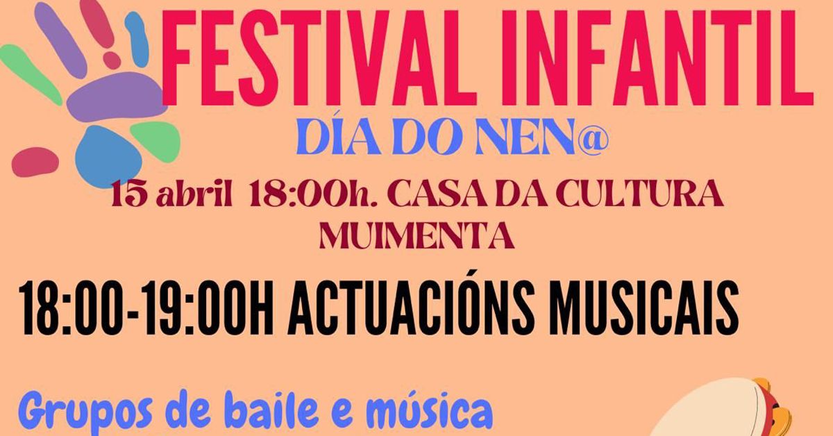 festival infantil dia do neno portada