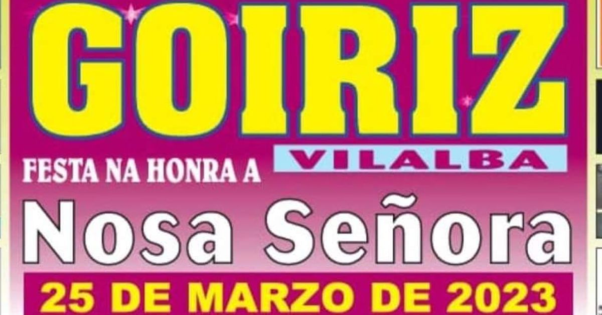 goiriz festas portada