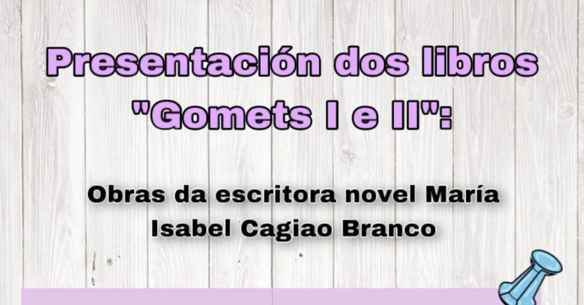 presentacion libros as pontes gomets portada