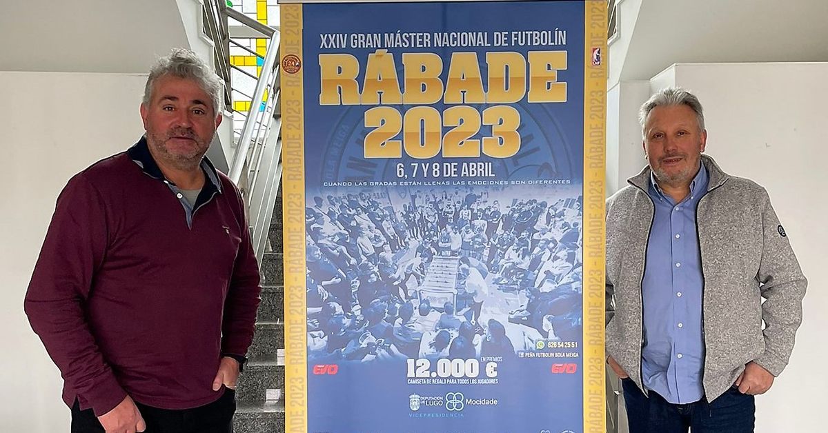 presentacion martes futbolin rabade 2023