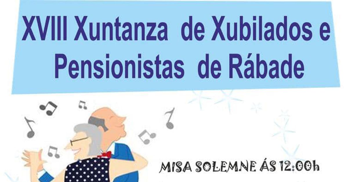 xuntanza xubilados pensionistas rabade portada