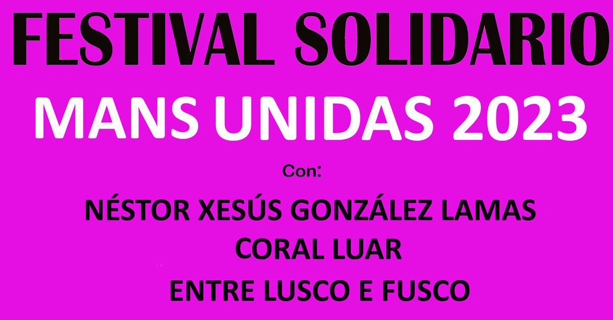 festival solidario mans unidas vilalba portad