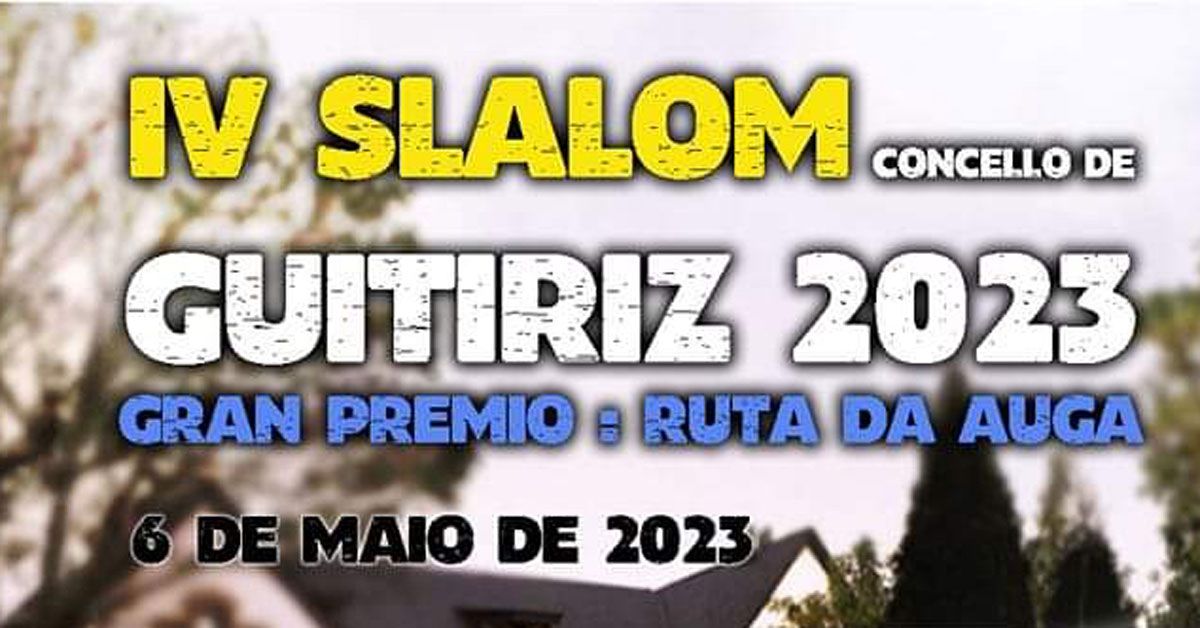 iv slalom guitiriz portada