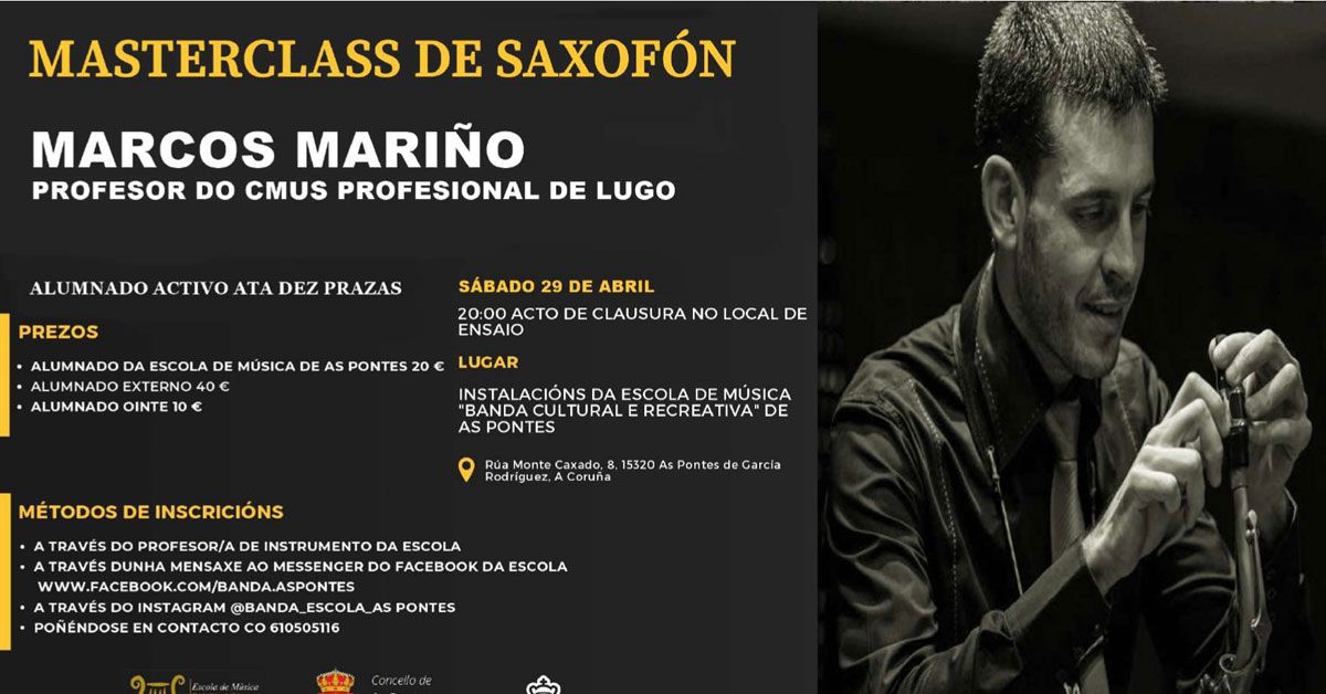 masterclass saxofon as pontes