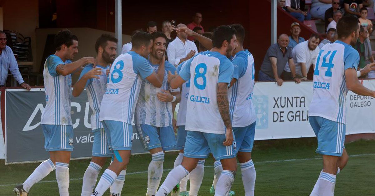 seleccion galega uefa celebracion gol