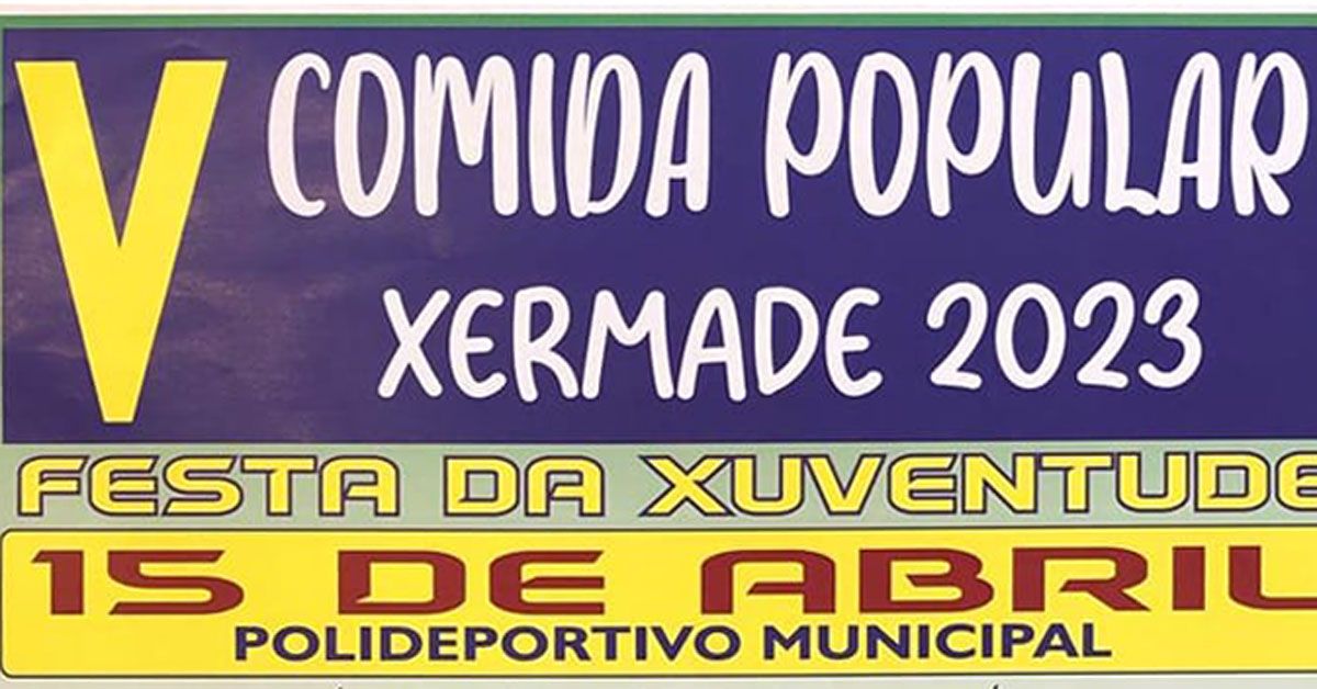 xantar popular festa xuventude xermade portada