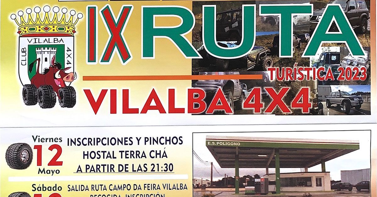 ruta turistica vilalba 4x4 portada