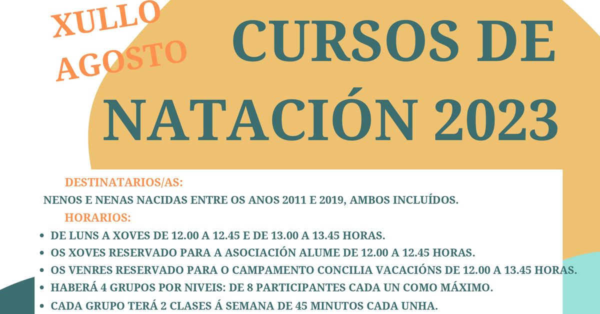 CURSOS DE NATACION GUITIRIZ PORTADA