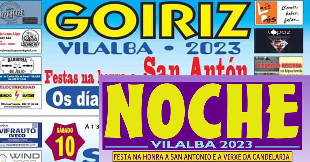 festas goiriz e noche portada