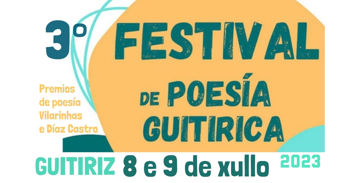 festival poesia guitiriz III guitiriz