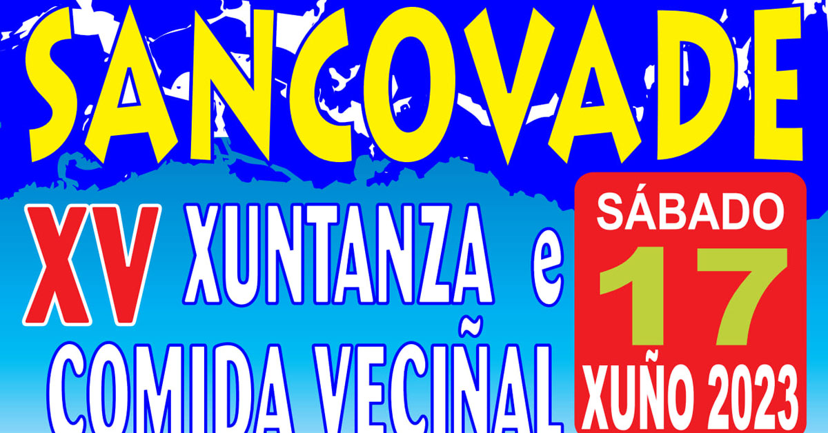 sancovade xuntanza comida vecinal portad