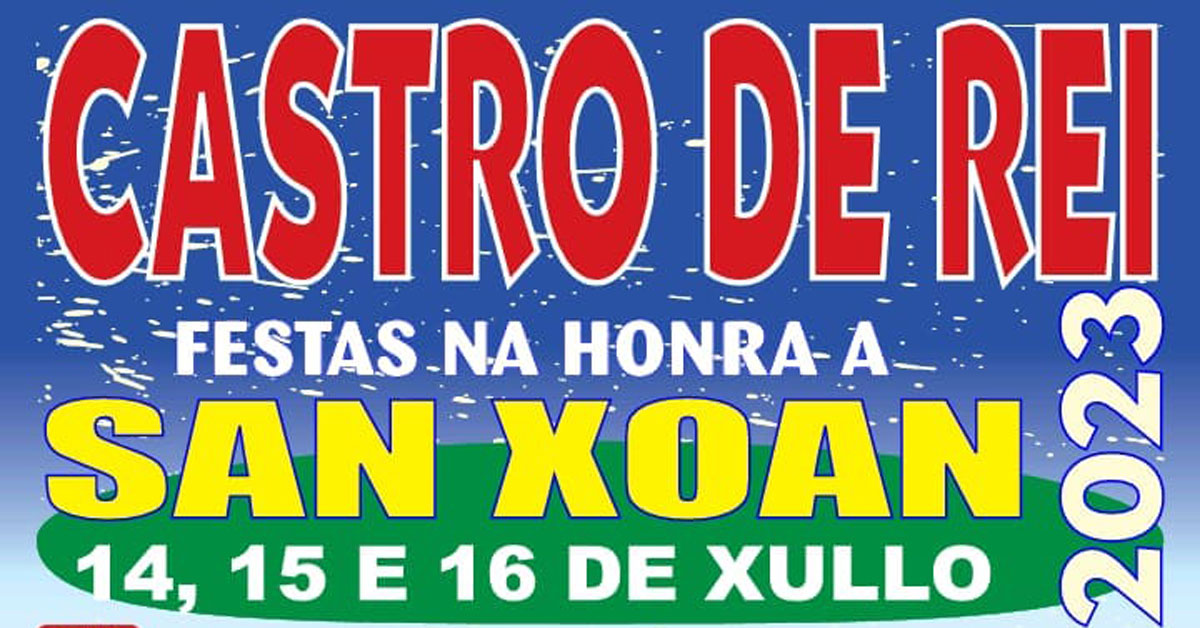 FESTAS CASTRO DE REI PORTADA