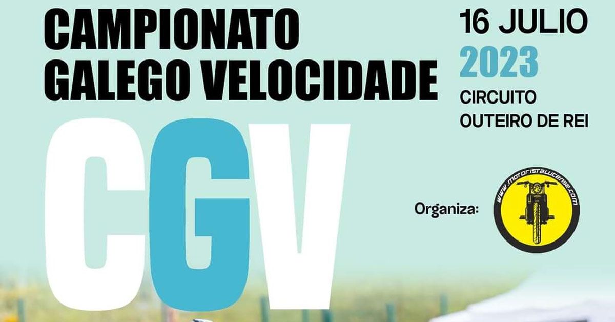 campionato galego velocidade outeiro de rei  portada