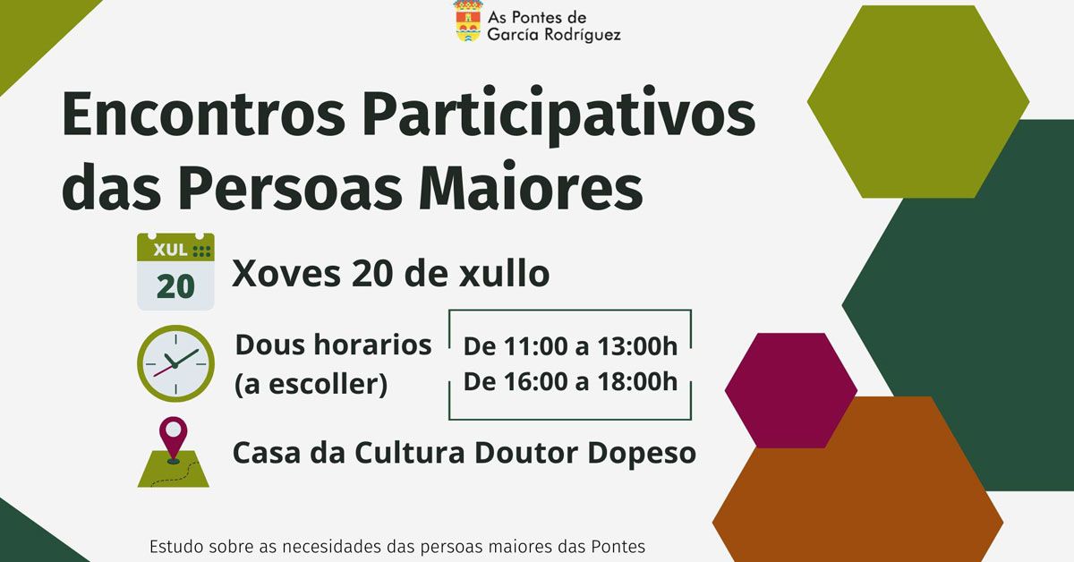 encontros participativos persoas maiores