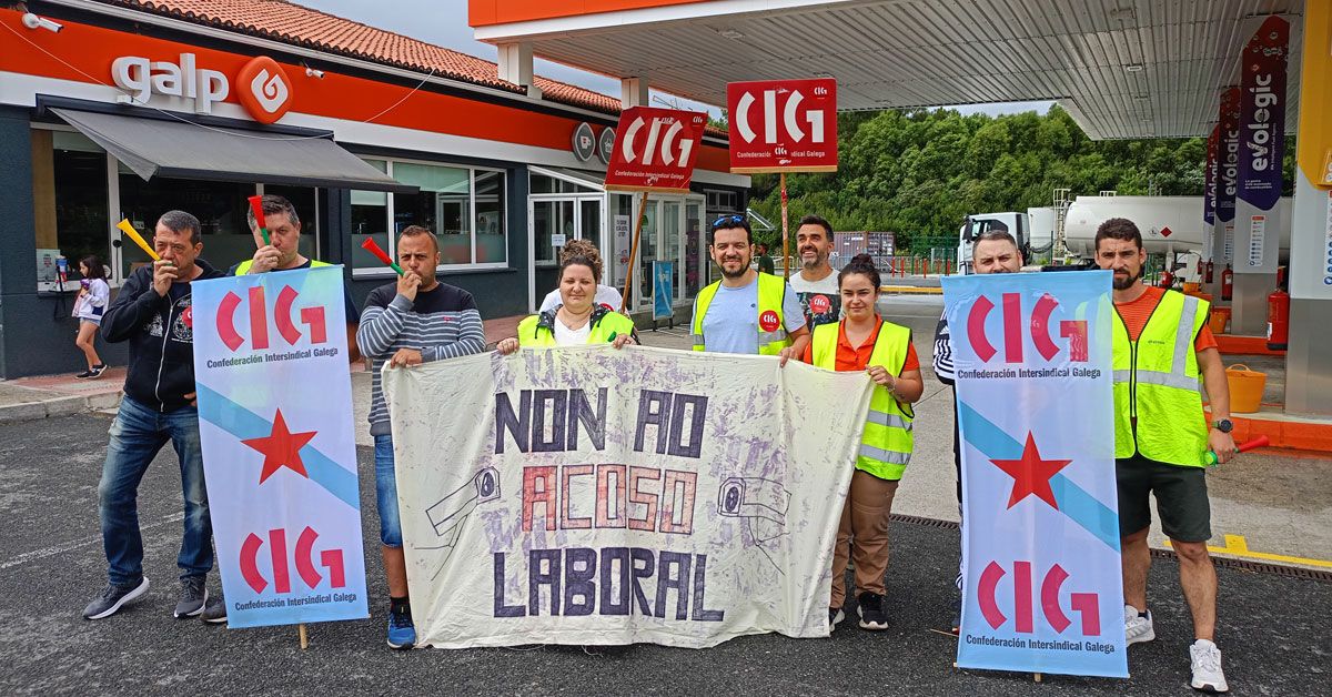 manifestacion estacion servizo guitiriz