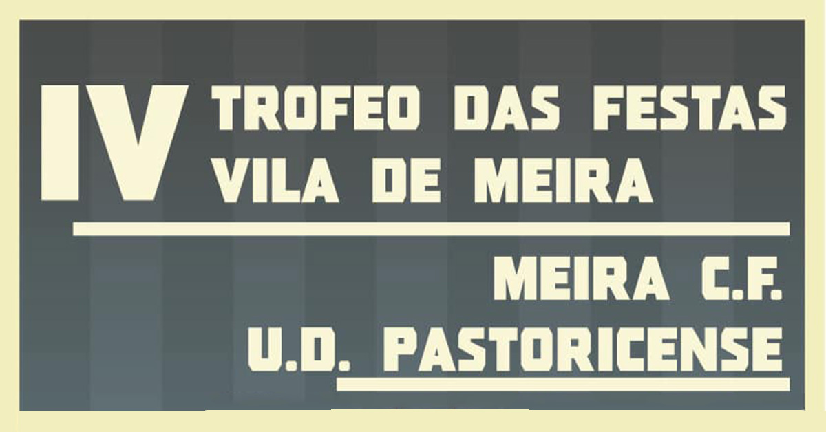 IV TRofeo meira portada