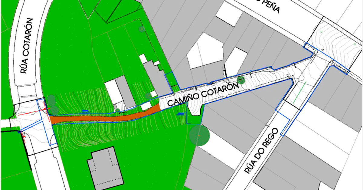 PLANO CAMIÑO COTARÓN