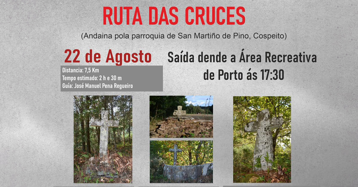 Ruta das cruces San Martiño pino portada