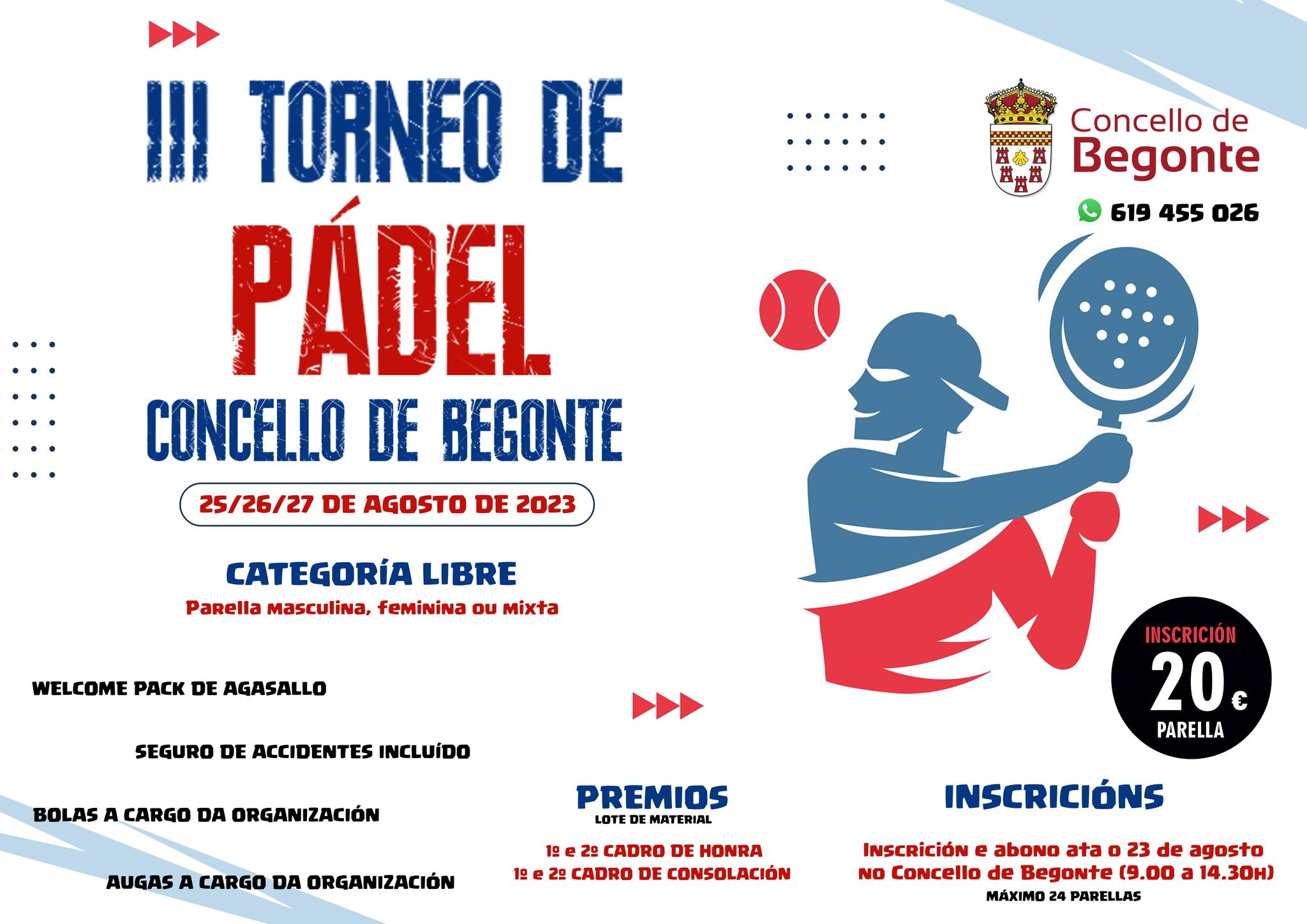 Torneo padel Begonte completo