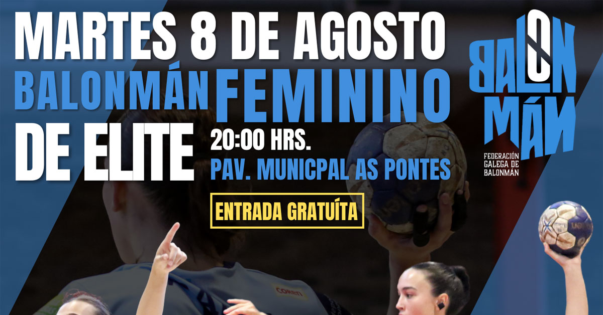 balonman feminino primeira elite as pontes portada