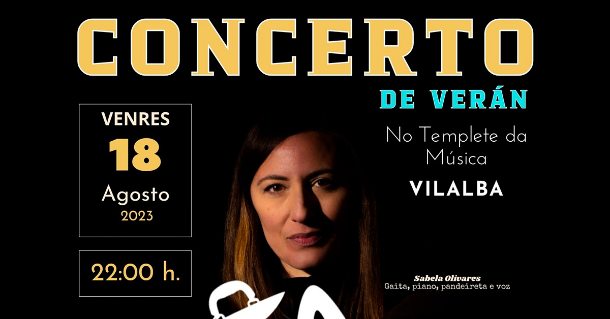 portada concerto veran vilalba