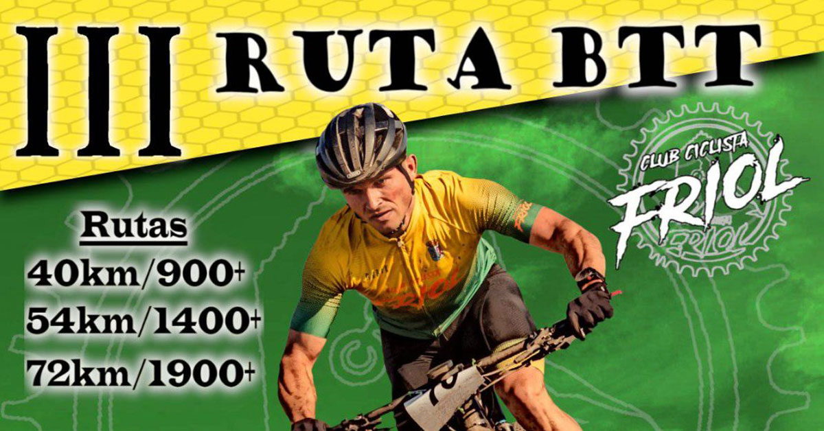 terceira ruta btt friol portada