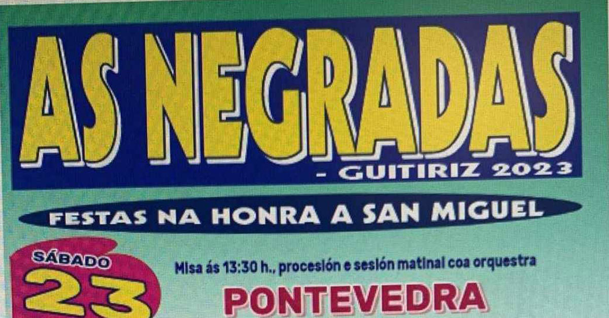 as negradas guitiriz festas portada