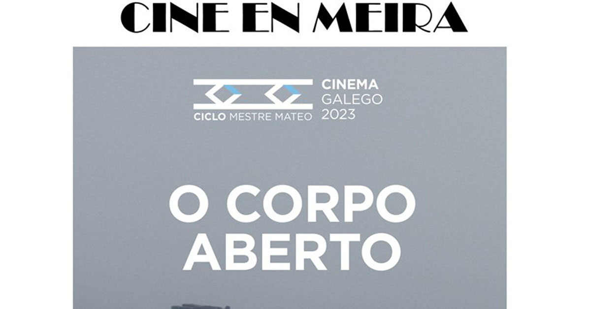 cine na rua meira o corpo aberto portada