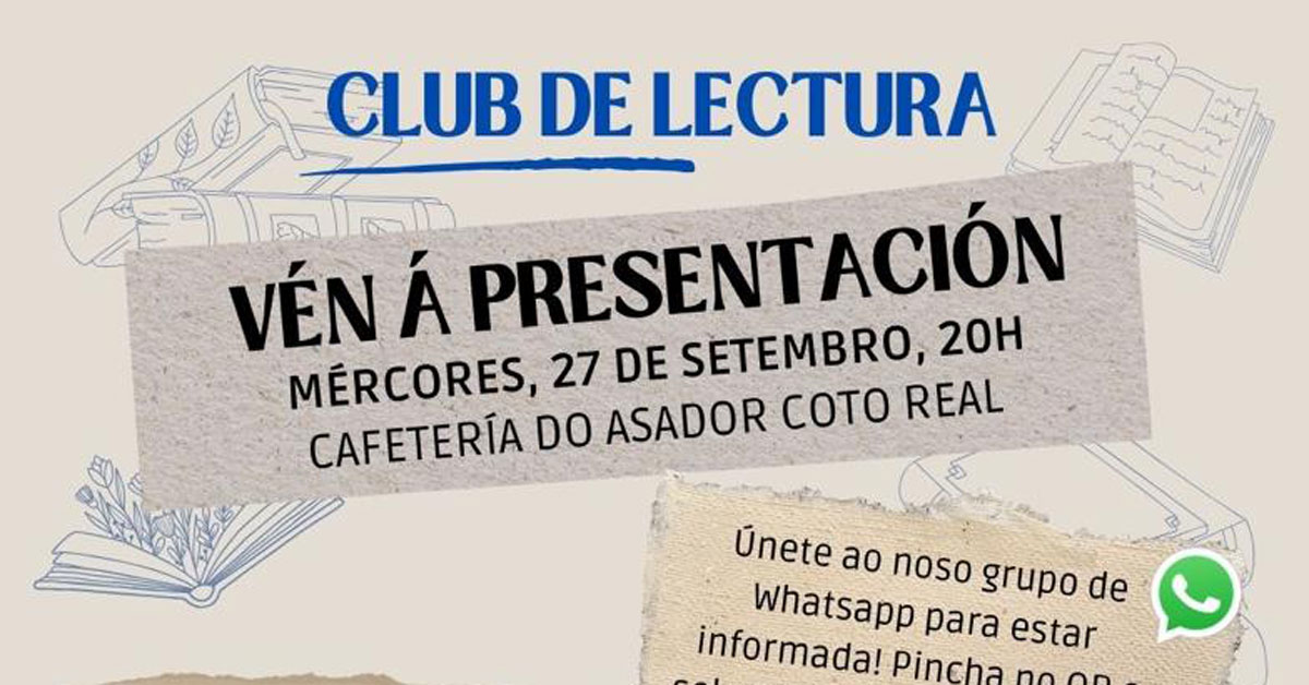 club de lectura fillos do chaira portada