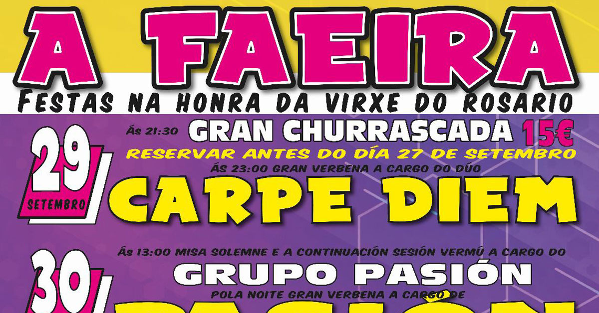 festas a faeira as pontes portada