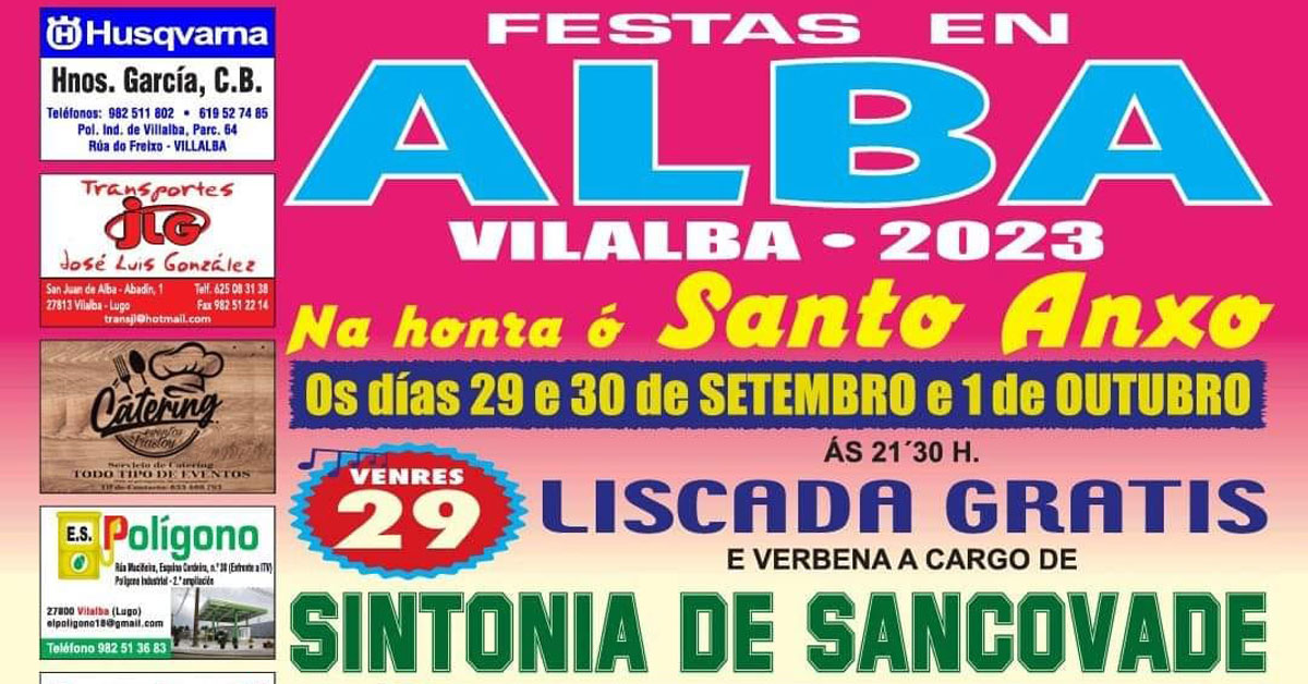 festas en alba vilalba portada