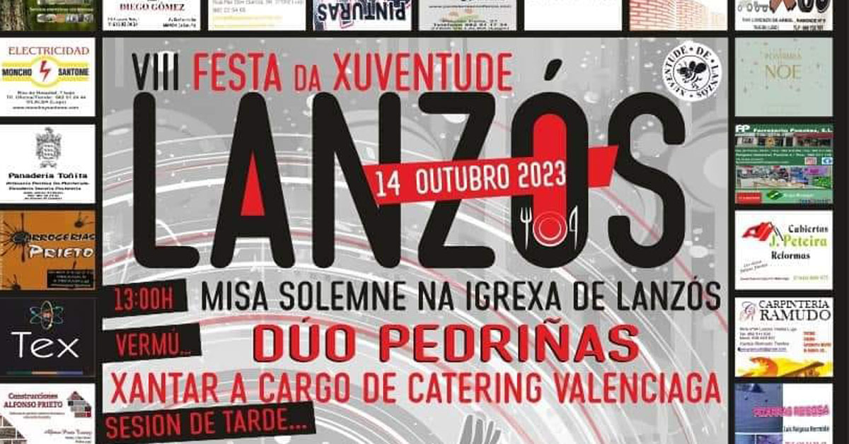 festa xuventude lanzos portada