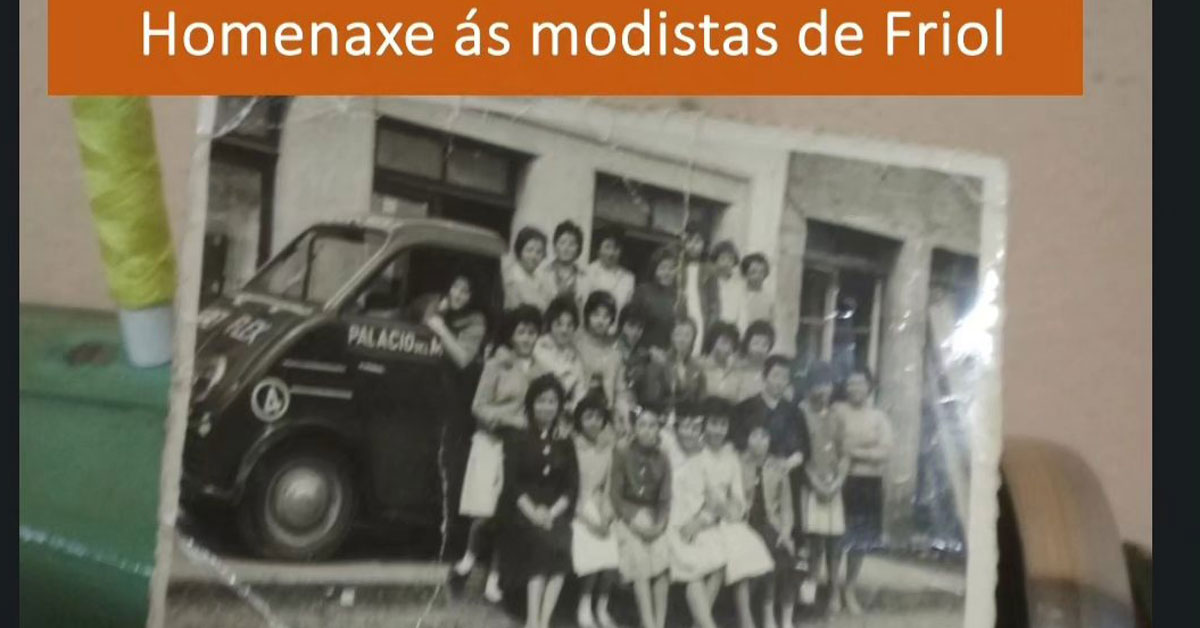 homenaxe costureiras modistas friol portada