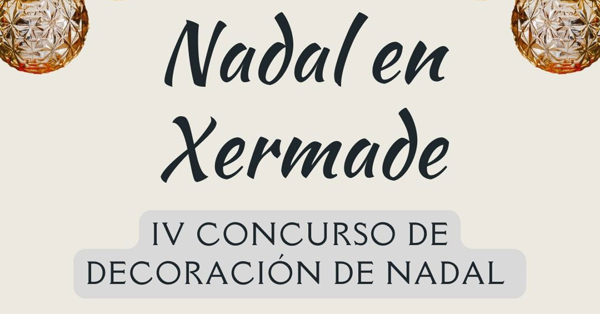 concurso de decoracion nadal xermade portada