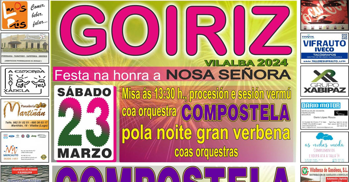 festas goiriz portada