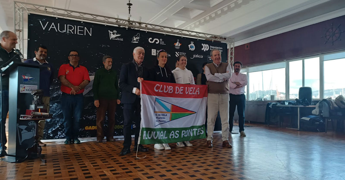 duas pontesas campioas de espana de vela vaurien