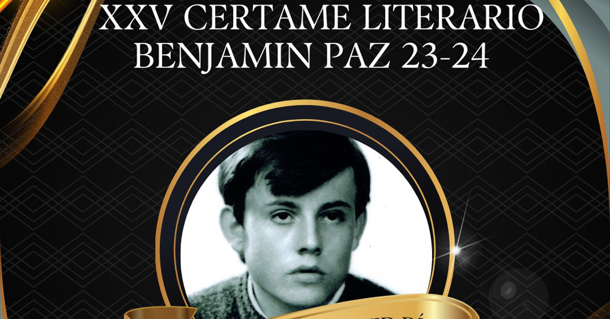 certame literario benxamin paz portad