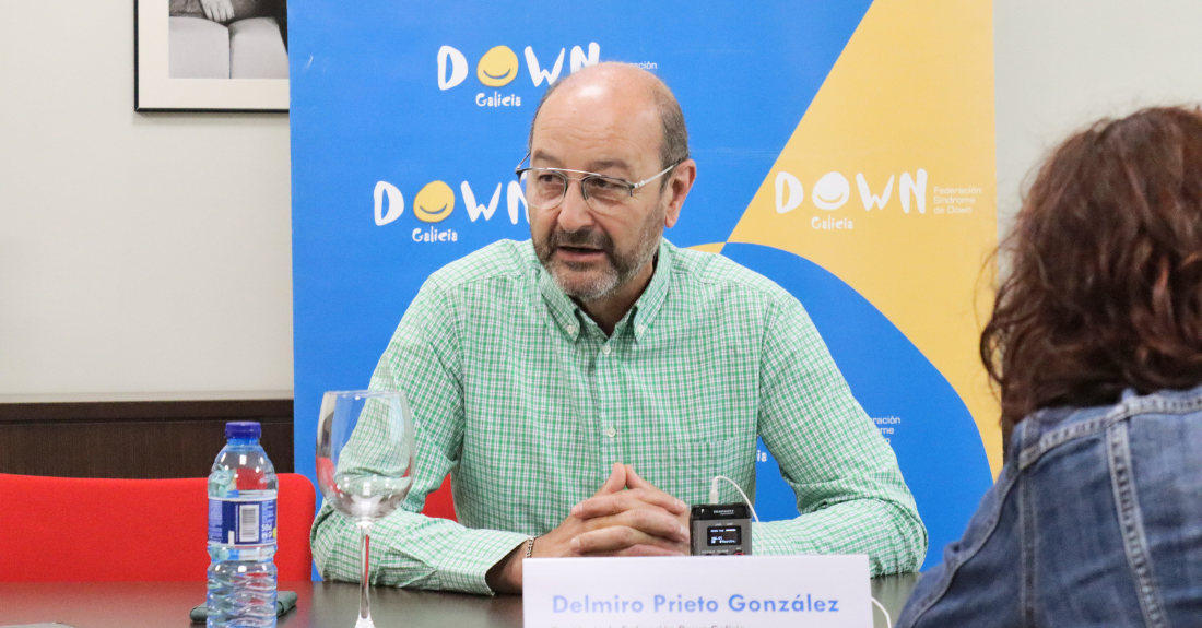 Delmiro Prieto González, presidente de Down Galicia