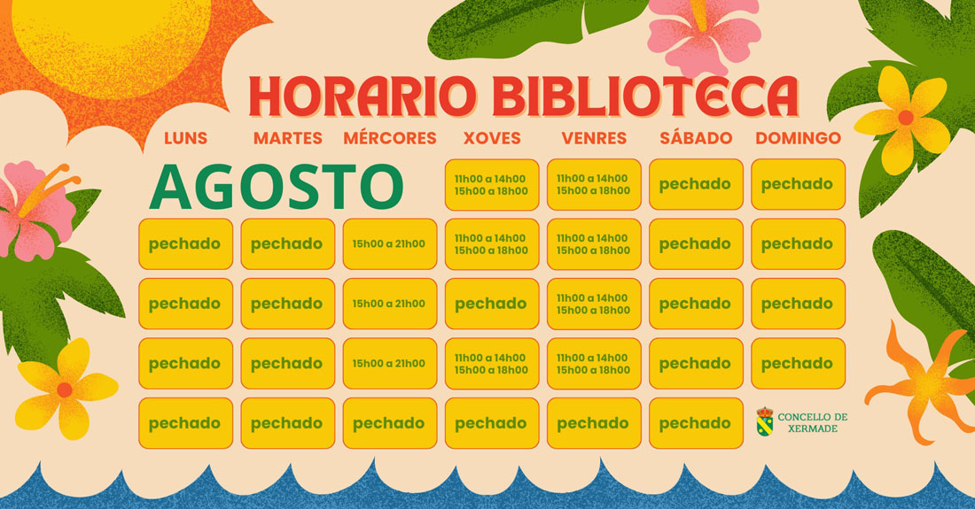 horario-biblioteca-agosto-xermade