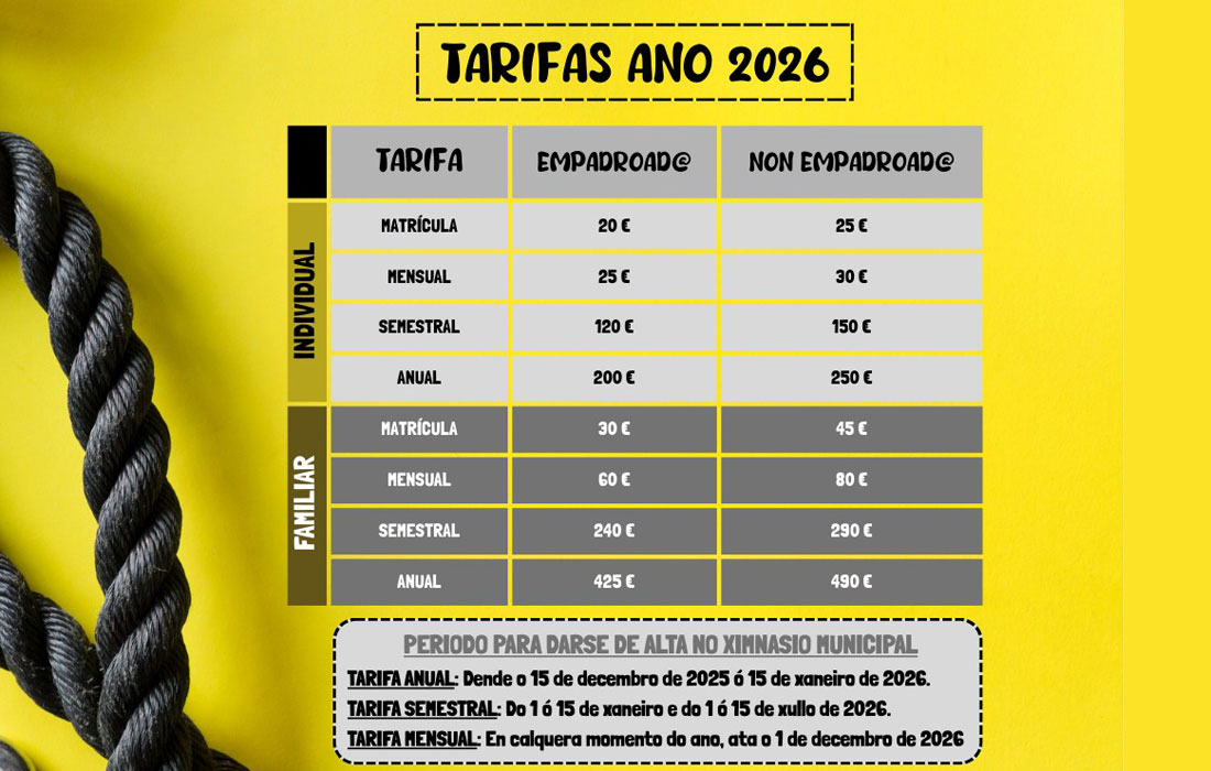 tarifas-ximnasio-begonte