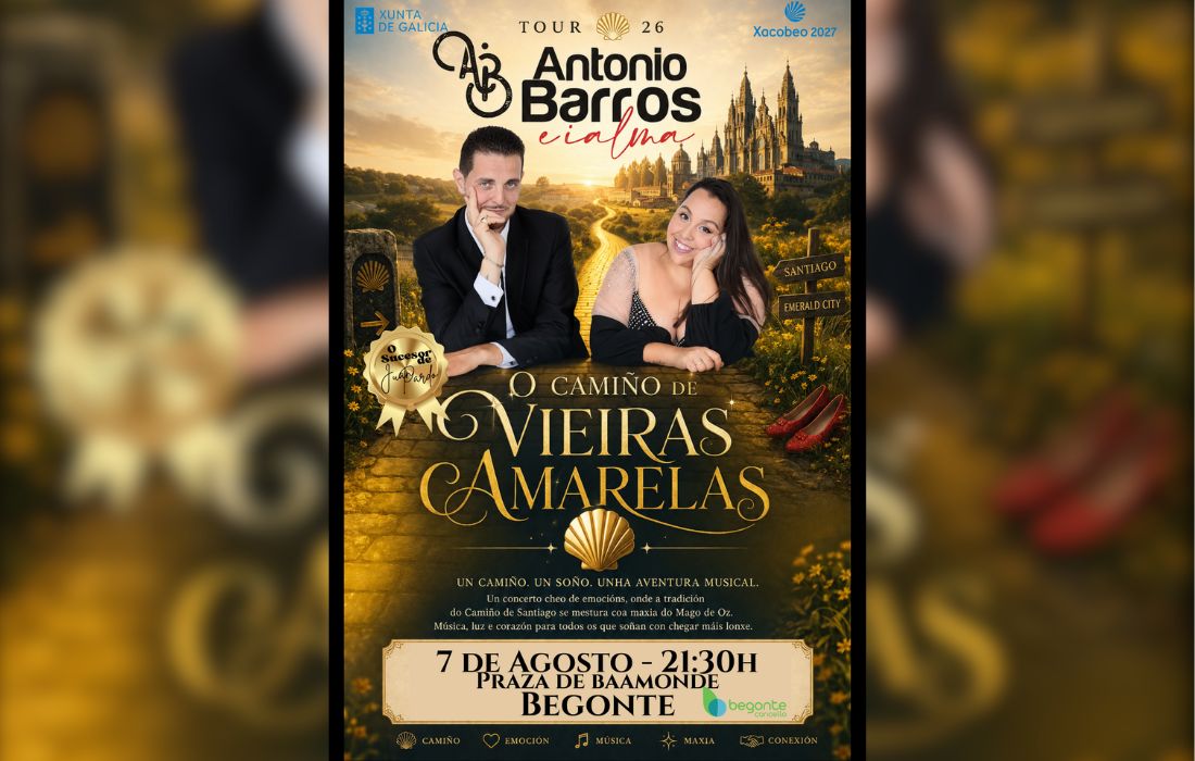 BEGONTE o camiño de vieiras amarelas
